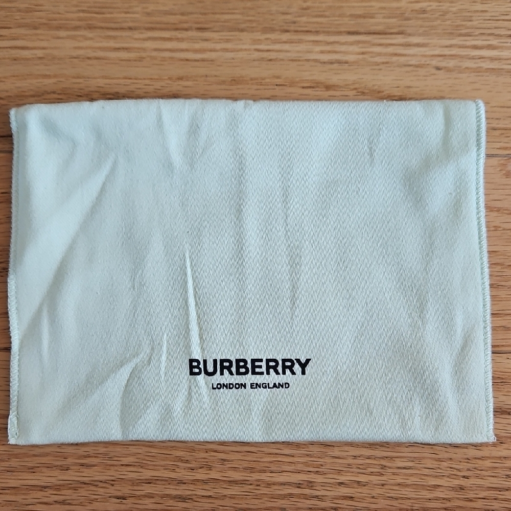 Mint Green Burberry Dust Bag